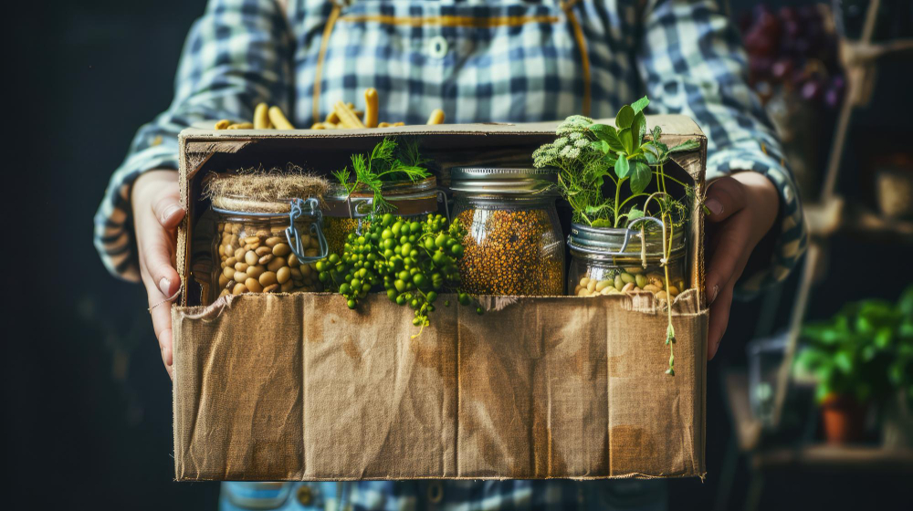 Spices in market
